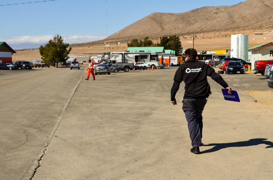 The wind at the track was the worst that I had ever seen.