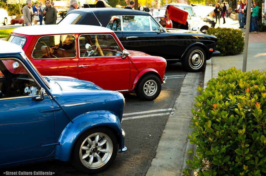 These classic Mini's were some of my favorite cars of the weekend (I have one myself). The Mini group, alhough very small, is a very friendly group.