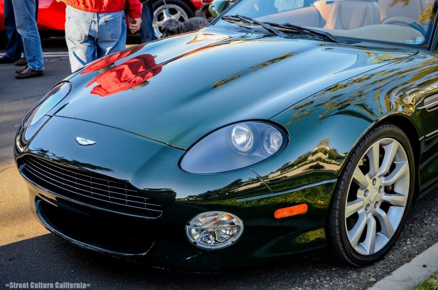 The Aston Martin DB7 is, I think, one of the best looking cars on the road. The next gen. Jag XKE, if you will.