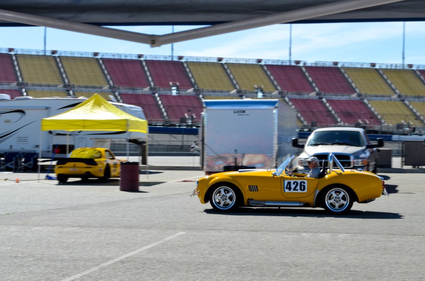There were some cool cars that came out for the HPDE. This Cobra just happened to roll by.