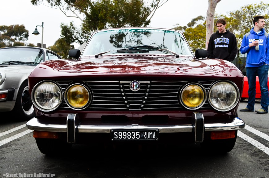 Along with some American muscle cars, there were also some Italian's there as well. This was, I believe, an Alfa GTV, and it was in amazing condition.