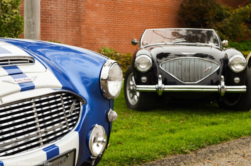 When I heard that the cars were starting to roll in, I had to make a trip out the the front and take some pictures.