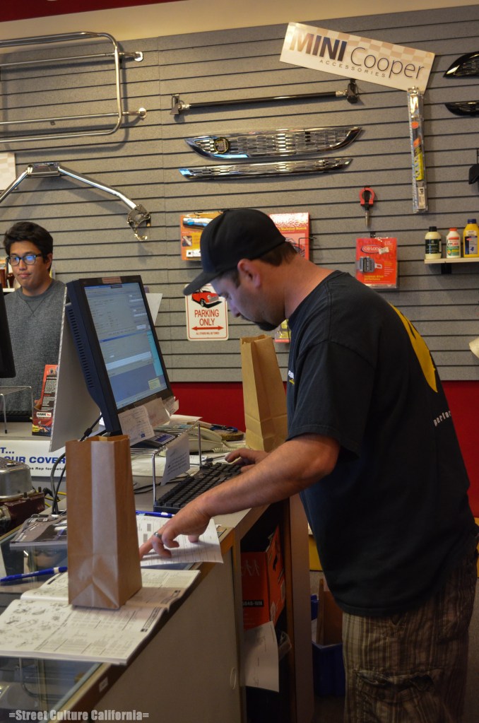 The showroom was packed with people and it was one of the busiest days that we have ever seen.