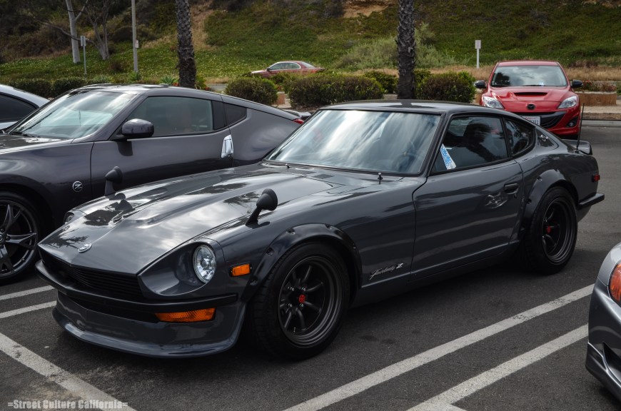 Along with some other Nissans. There was this amazing DatsunFairlady 240z. One of the best looking cars of the day.