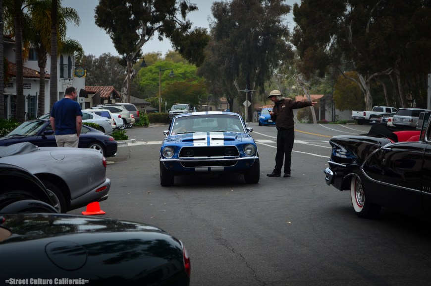The mustang was a show-stopper. It was also being driven by and acquaintance of mine.
