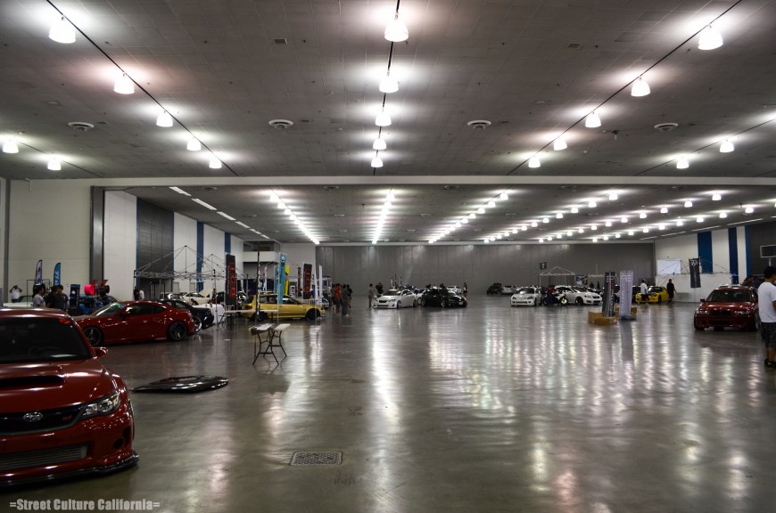 While waiting for my staging time, I wandered into the main hall where the show was going to take place the next day. I took one look inside and was amazed by the size of the venue.