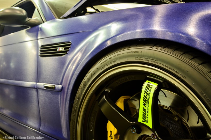 As far as cool vinyl wraps went, this E46 M3 took it.