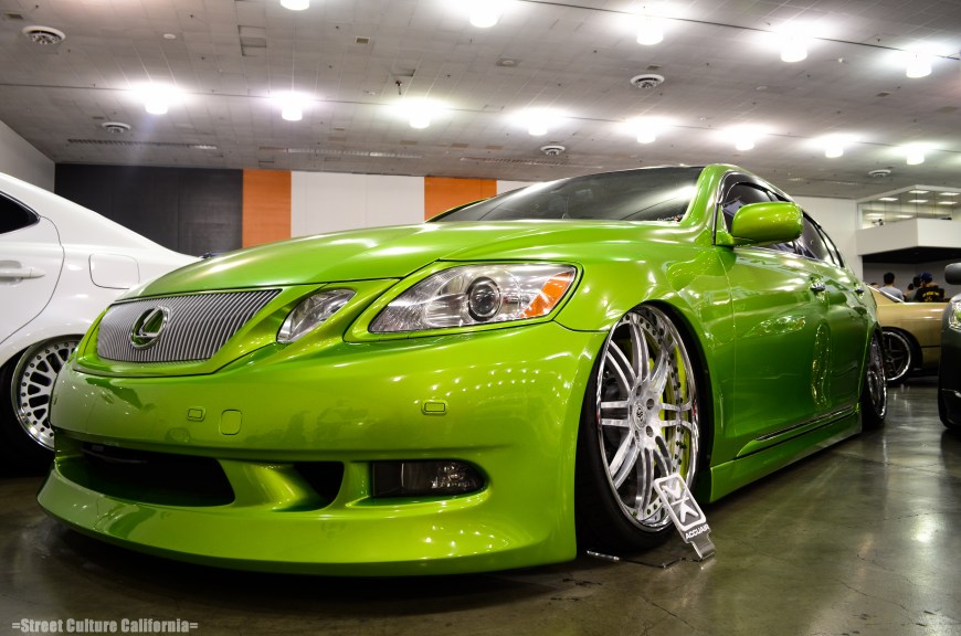 After the photo shoot, I wandered around some more. I am a fan of over-the-top cars and this Lexus GS, checked all the boxes for me. I loved it.