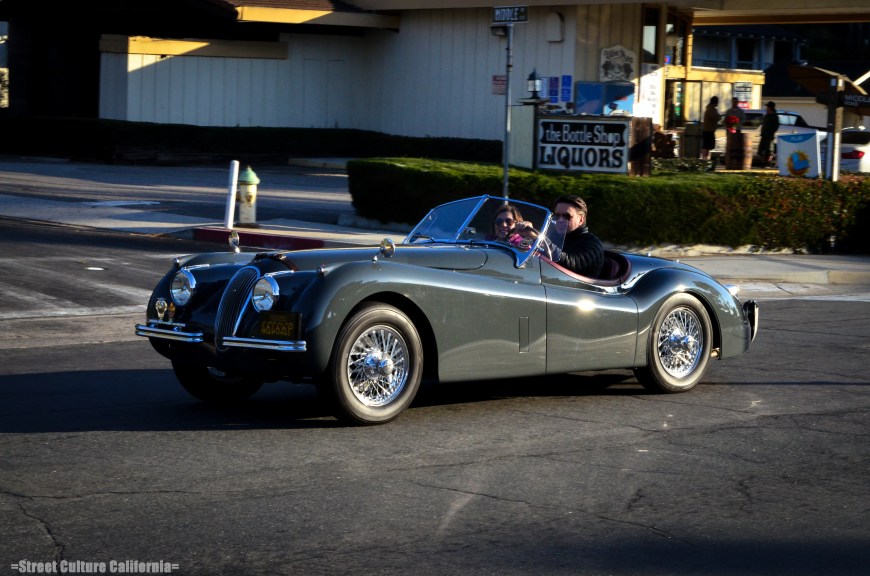 Along with a lot of American Muscle, there were some Brits that showed up, too. Including a few Jag E-Types and a beautiful near unrestored XK120.