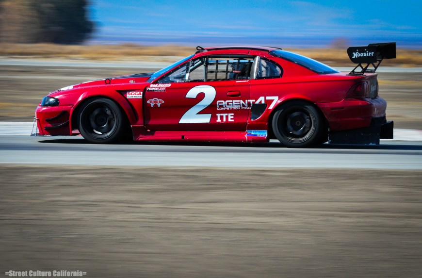 This Mustang was undoubtedly the meanest sounding thing at the track this weekend.
