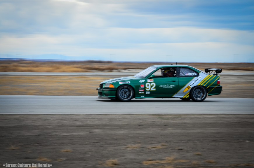 There were some amazing looking cars on the track, including this turbo BMW owned and driven by Mr.Green.