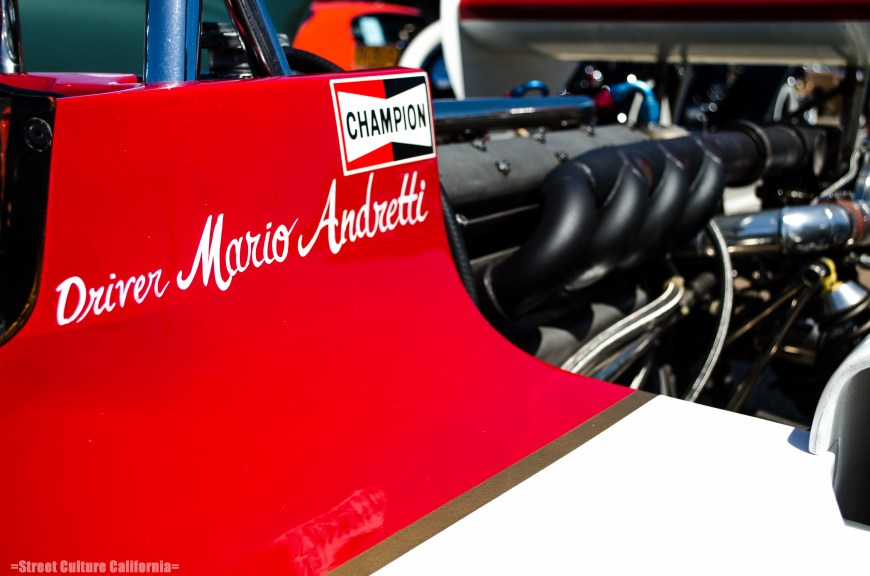 There was even an Andretti racecar there going to auction