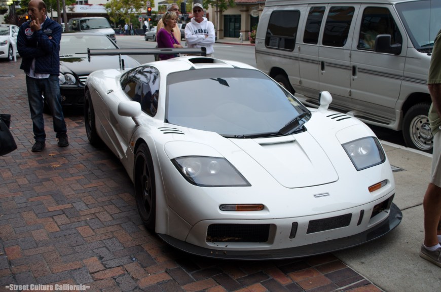 I had heard from a few people that there were a few of these roaming the streets of Monterey and, well, here's one of them. This one was very dirty after a long drive. ( it had New York plates )