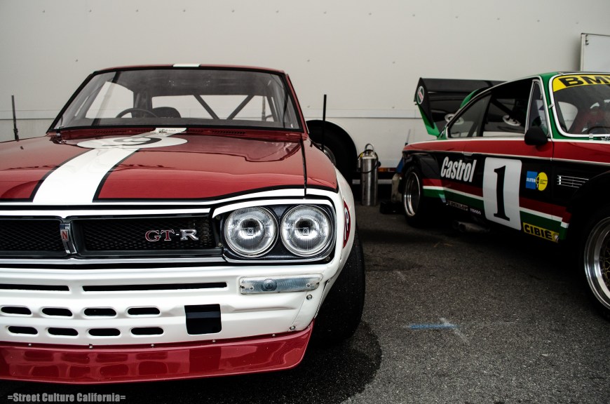 The fog soon burned off and I roamed around the paddocks. This R30 GTR immediately caught my eye.