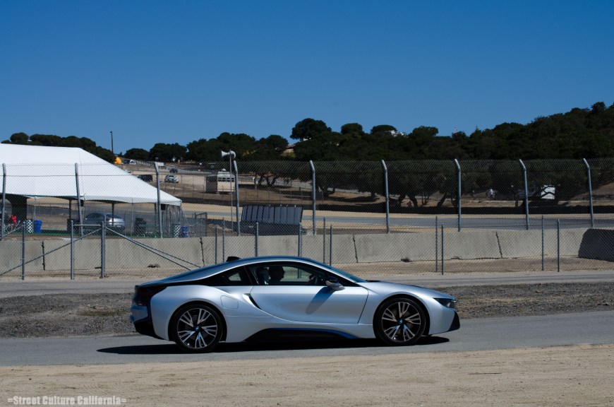 As I waited for the bus ride home, I saw what appeared to be a BMW spaceship crossing in front of me. I soon realized it was just the new i8.